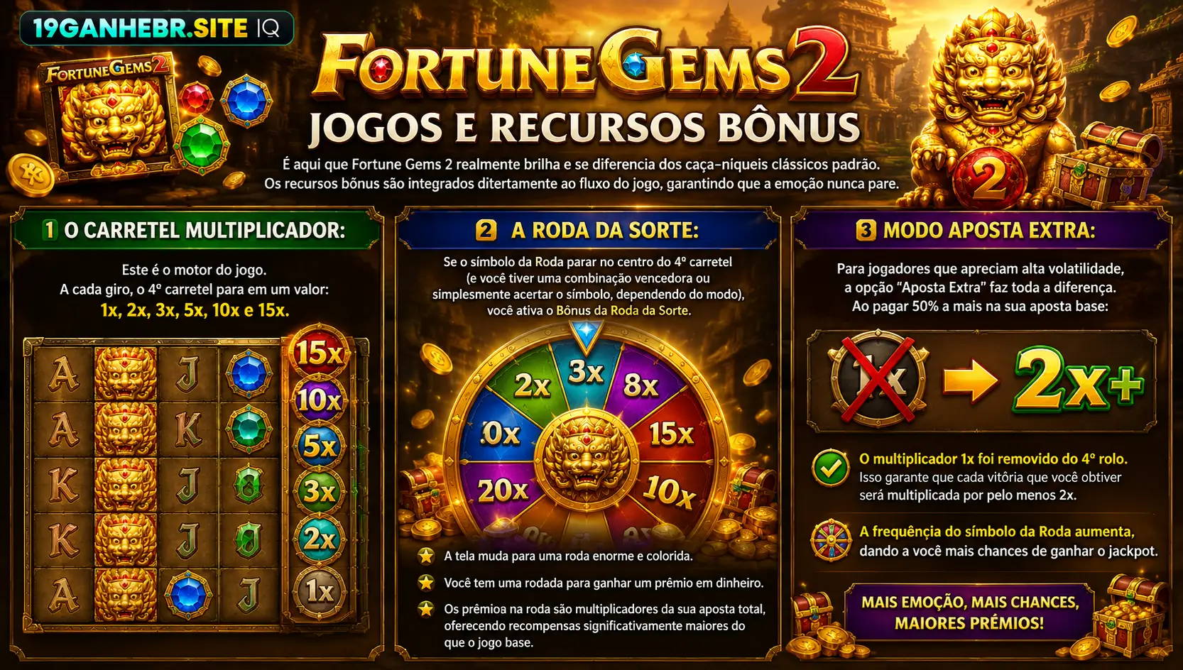 fortune gems 2 bonus